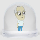 chibi sneeuwbol (Achterkant)