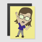 Chibi Sonic_Zeph (Voorkant / Achterkant)