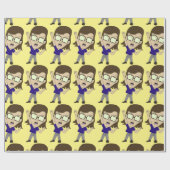 Chibi Sonic_Zeph Cadeaupapier (Vlak)