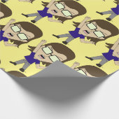 Chibi Sonic_Zeph Cadeaupapier (Hoek)