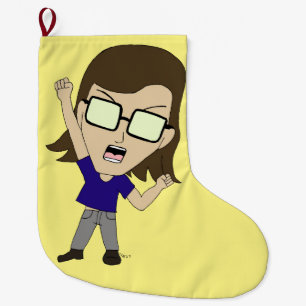 Chibi Sonic_Zeph Grote Kerstsok