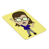 Chibi Sonic_Zeph Magneet (Rechterzijde)