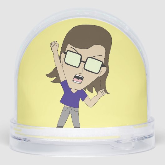 Chibi Sonic_Zeph Sneeuwbol (Achterkant)