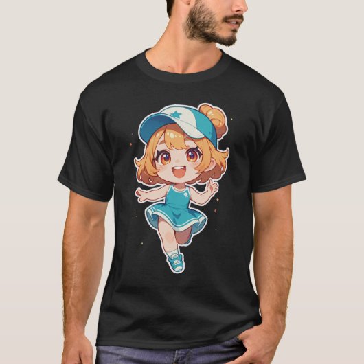 Chibi Sporty T-shirt (Voorkant)