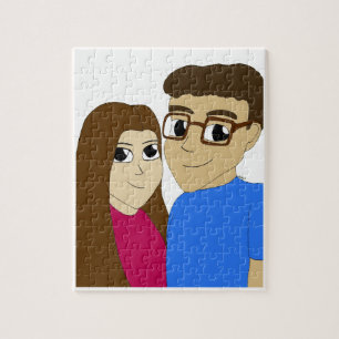 Chibi stel legpuzzel