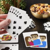 Chibi stel pokerkaarten (Insitu)