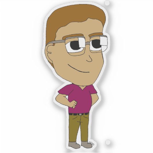 chibi sticker (Voorkant)