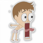 chibi sticker (Voorkant)