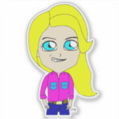 chibi sticker (Voorkant)