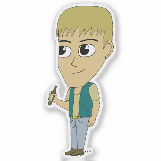 chibi sticker (Voorkant)