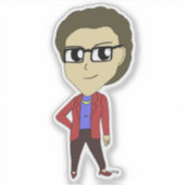 chibi sticker (Voorkant)