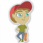 chibi sticker (Voorkant)