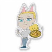 chibi sticker (Voorkant)