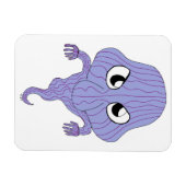 Chibi-stijl spook magneet (Horizontaal)