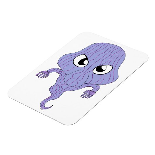 Chibi-stijl spook magneet (Linkerzijde)