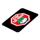 Chibi "Stop the Joker"-teken Magneet (Linkerzijde)