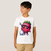 Chibi Strawberry Swing Master T-shirt (Voorkant volledig)
