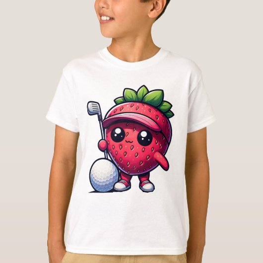 Chibi Strawberry Swing Master T-shirt (Voorkant)
