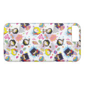 Chibi Super Heroine Pattern Case-Mate iPhone Case (Achterkant (Horizontaal))