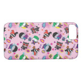 Chibi Super Villain Action Pattern Case-Mate iPhone Case (Achterkant (Horizontaal))