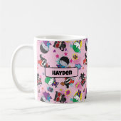 Chibi Super Villain Action Pattern Koffiemok (Links)