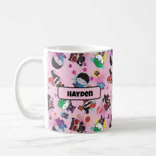 Chibi Super Villain Action Pattern Koffiemok