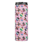 Chibi Super Villain Action Pattern Thermosbeker (Achterkant)