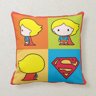 Chibi Supergirl Character Turnround Kussen
