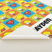 Chibi Supergirl Character Turnround Sherpa Deken (3/4)