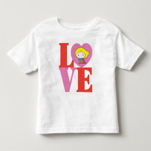 Chibi Supergirl LOVE Kinder Shirts