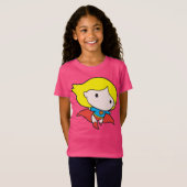 Chibi Supergirl T-shirt (Voorkant volledig)