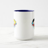 Chibi Superman en Chibi Supergirl Power Up! Mok (Midden)