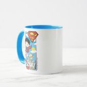 Chibi Superman - Je maakt mijn hartsbodem Valentij Mok (Voorkant links)