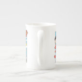 Chibi Superman - Je maakt mijn hartsbodem Valentij Porselein Kop (Achterkant)