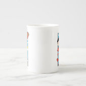 Chibi Superman - Je maakt mijn hartsbodem Valentij Porselein Kop (Voorkant)