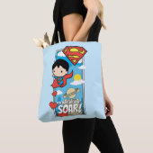Chibi Superman - Je maakt mijn hartsbodem Valentij Tote Bag (Dichtbij)