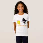 Chibi SYLVESTER™ achter TWEETY™ T-shirt (Voorkant volledig)