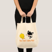 Chibi SYLVESTER™ achter TWEETY™ Tote Bag (Voorkant (product))
