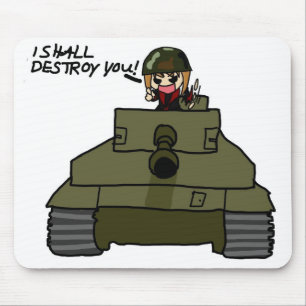 Chibi Tank Mousepad Muismat