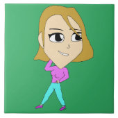 chibi tegeltje (Voorkant)