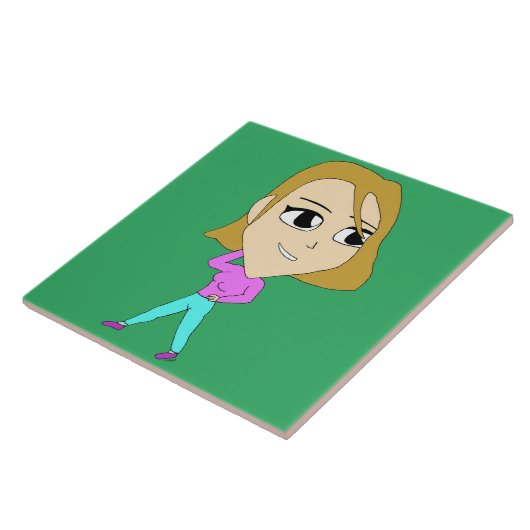 chibi tegeltje (Zijkant)