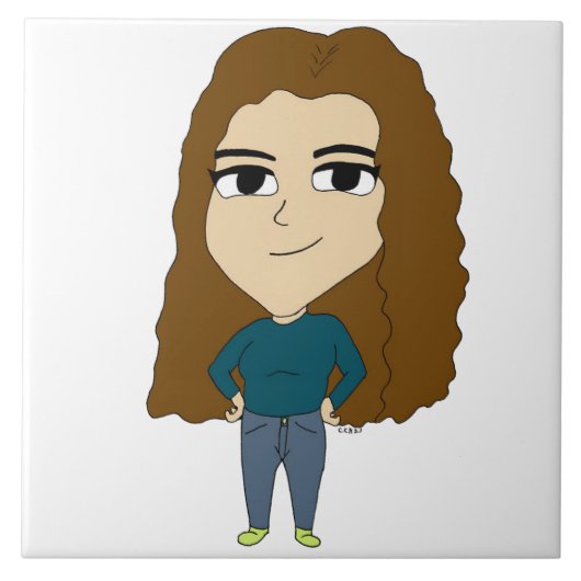 chibi tegeltje (Voorkant)