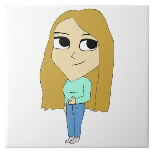 chibi tegeltje (Voorkant)