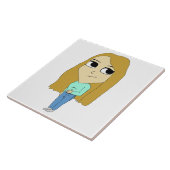 chibi tegeltje (Zijkant)