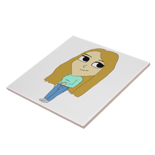 chibi tegeltje (Zijkant)