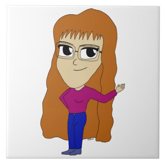 chibi tegeltje (Voorkant)