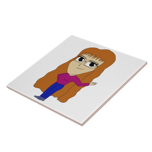 chibi tegeltje (Zijkant)