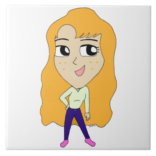 chibi tegeltje (Voorkant)