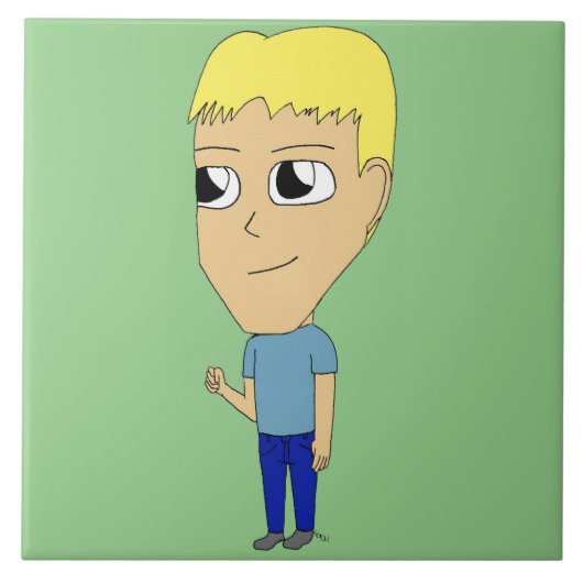 chibi tegeltje (Voorkant)