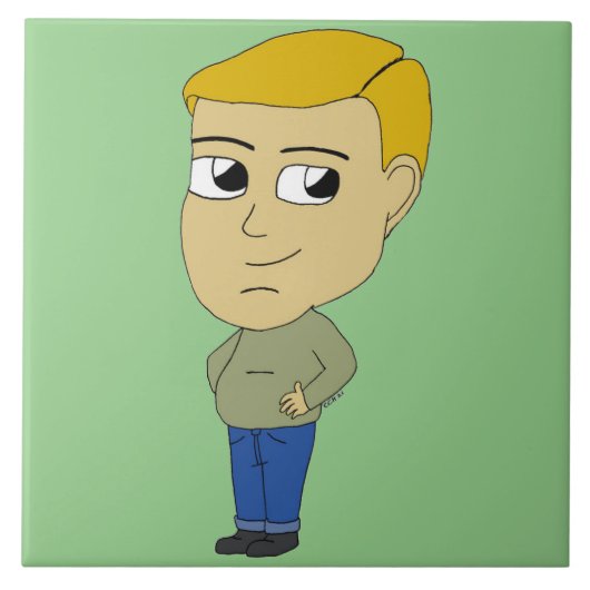 chibi tegeltje (Voorkant)